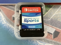 【動作保証】Nintendo Switch Sports ニンテンドースイッチスポーツ ソフト 任天堂 ゲーム レッグバンド付き 中古 N8720507_画像5