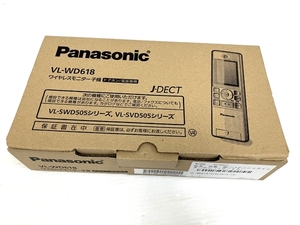 【動作保証】Panasonic VL-WD618 ワイヤレスモニター子機 ドアホン 電話両用 パナソニック 未使用 O8715034