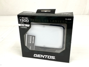 【動作保証】GENTOS PL-400R LEDライト キャンプ アウトドア 1300ルーメン USB 未使用 O8720192
