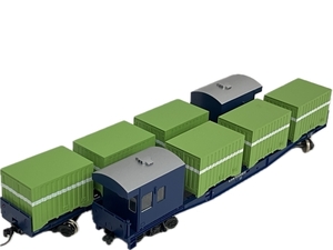KATO 1-802 コキフ10000 鉄道模型 コンテナ車 計2両セット HOゲージ 鉄道模型 ジャンクS8718629