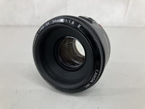 Canon キャノン LENS EF 50mm 1:1.8 II 単焦点レンズ カメラ 周辺機器 中古 K8720859