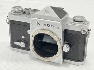 Nikon F 中期 アイレベル シルバー フィルム一眼レフカメラ ジャンク H8718964