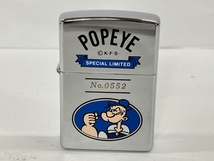 【動作保証】ZIPPO POPEYE SET 置き時計付き ジッポ ライター 中古 W8714615_画像3