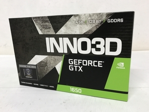 NVIDIA GEFORCE GTX 1650 INN03D 4GB 128BIT GDDR6 グラフィックボード PC 周辺 機器 未開封 未使用 F8627097