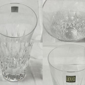 HOYA CRYSTAL ホヤ クリスタル グラス 6客セット 食器 中古 良好 H8721242の画像3