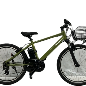 【動作保証】Panasonic BE-ELH542G Hurryer 電動アシスト自転車 26インチ e-Bike 12.0Ah スポーツ向け パナソニック 中古 美品 楽 C8682391の画像1