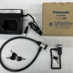 【動作保証】Panasonic BE-ELH542G Hurryer 電動アシスト自転車 26インチ e-Bike 12.0Ah スポーツ向け パナソニック 中古 美品 楽 C8682391の画像2