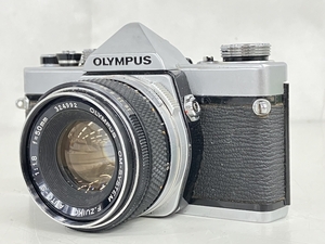 OLYMPUS オリンパス OM-1 F.ZUIKO AUTO-S 50mm F1.8 ボディレンズセット ジャンク K8701877