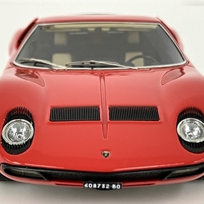 MAKE UP EM350 Lamborghini ランボルギーニ MIURA P400 SV ミニカー フィギュア 中古 美品 Y8716968の画像8