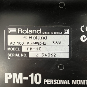 Roland PM-10 V-Drums モニタースピーカー ドラム用 音響機器 ローランド 中古 N8513100の画像5