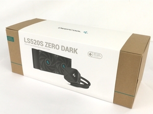 DEEPCOOL LS520S ZERO DARK 水冷CPUクーラー PC周辺機器 未使用 Y8724001