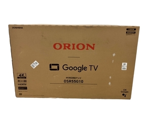 【動作保証】ORION オリオン OSR55G10 Google搭載 55インチ 2024年製 4K対応 液晶テレビ スマートテレビ 家電 未使用 楽 B8676348