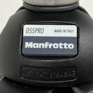 Manfrotto マンフロット 055XPROB 三脚 3段 460MG 雲台 セット 中古 K8706820の画像4
