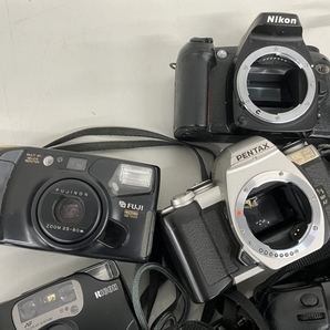 NIKON FUJIFILM PENTAX KONIKA MINOLTA ニコン 富士フィルム ペンタックス フィルム 一眼レフ カメラ 10点 おまとめ ジャンク K8728389の画像3