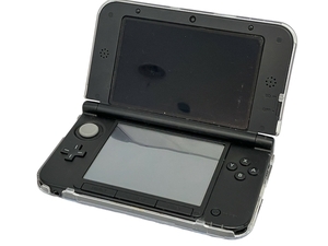 【動作保証】Nintendo 3DS LL ブルー×ブラック 充電器付き 携帯 ゲーム機 中古 Z8717873