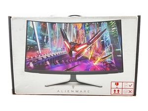 【動作保証】Alienware AW3225QF 31.6インチ 湾曲型 有機EL ノングレア 4K QD-OLED ゲーミングモニター PC周辺機器 未使用 W8650202