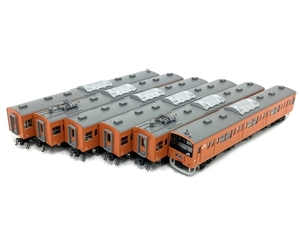 【動作保証】KATO 10-370 201系 直流通勤形電車 中央線色 6両基本セット カトー Nゲージ 鉄道模型 中古 M8707554