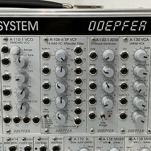 【動作保証】 Doepfer A-100 BS-2-P9 Basic System モジュラーシンセサイザー ベーシックシステム 音響機材 中古 美品 O8621895の画像7