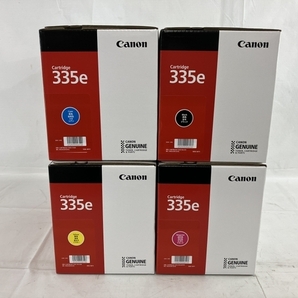 Canon 335e ブラック マゼンタ シアン イエロー キャノン トナー 4色セット 未使用 N8733246の画像4