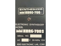 KORG mini KORG-700S アナログ モノフォニック シンセサイザー 音響機材 コルグ ジャンク C8714580_画像10