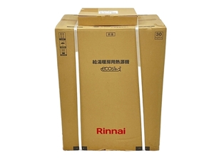 【動作保証】Rinnai リンナイ RVD-UE2405AW2-1 給湯暖房用熱源機 ecoジョーズ 都市ガス 12A・13A 給湯器 MBC-240V 家電 未使用 O8726741