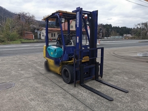 【引取限定】京都府 Komatsu forklift FG15LC-16 ガソリン 9901h KOMATSU ガソリン 中古 直P8697317