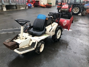 【引取限定】茨城県 耕運機 ホンダ くるり lucky FJ900 乗用管理機 小型トラクター 家庭菜園 農機具 耕耘幅900mm 中古 直Q8627981