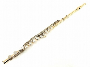 【動作保証】Muramatsu ムラマツ Flute HANDMADE Gold CC フルート 14K Eメカ有 ケース付 中古 O8722597