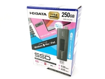 【動作保証】IO DATA SSPE-USC250 USB-A & USB-Cコネクター 搭載 スティックSSD 250GB 中古 Y8719382_画像5