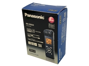 Panasonic RR-XR820 8GB 内蔵メモリー ICレコーダー パナソニック ボイス レコーダー 中古 Z8680202