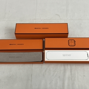 【動作保証】Apple MNNT3J/A Apple Watch Hermes Series 8 45mm GPS シンプルトゥルーレザー アップルウォッチ エルメス 未使用 N8698996の画像2