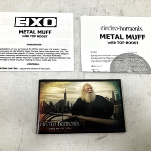 【動作保証】electro-Harmonix METAL MUFF TOP BOOST エフェクター 中古 良好 H8727474の画像2