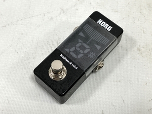 【動作保証】KORG Pitchblack mini PB-MINI ペダル チューナー コルグ 音響 中古 良好 H8727472