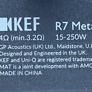 【引取限定】【動作保証】KEF R7 Meta Walnut トールボーイスピーカー ペア 3ウェイ 音響機材 中古 良好 直 M8404530の画像10