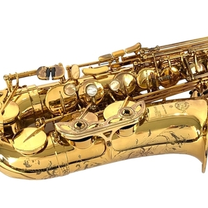 【動作保証】 SELMER セルマー SERIE III シリーズ 3 アルトサックス ゴールドラッカー 彫刻ありフラセル 中古 Y8720008の画像9