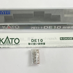 【動作保証】KATO 7011-1 DE10形 ディーゼル機関車 耐寒形 Nゲージ 鉄道模型 中古 美品 N8733781の画像2
