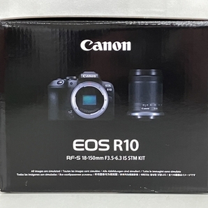 CANON キャノン EOS R10 RF-S 18-150mm F3.5-6.3 IS STM レンズキット ミラーレス 一眼 カメラ 未使用 K8739166の画像2