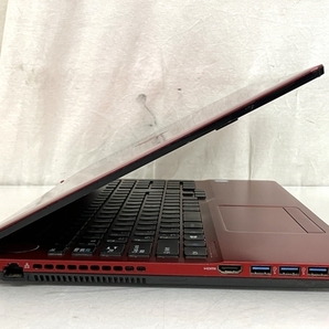 【動作保証】FUJITSU FMV LIFEBOOK AH53/X ノートPC Core i7-6700HQ 8GB HDD 1TB WIN 11 15.6型 FHD ルビーレッド 中古 訳有 T8523176の画像8