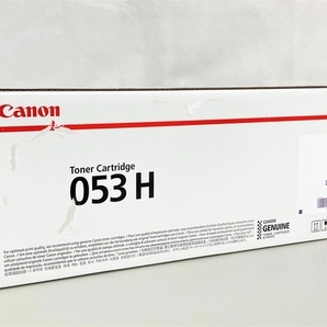 Canon キャノン CRG-053H BLK ブラック 純正 トナー カートリッジ 未使用 K8739337の画像1