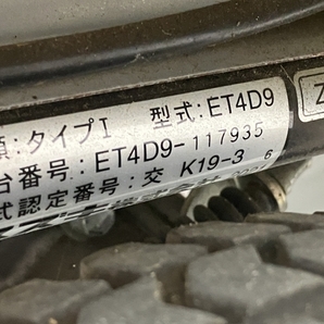 【引取限定】【動作保証】スズキ ET4D9 タイプ1 セニアカー ステッキホルダー ボディカバー付き 中古 良好 直 C8687769の画像10