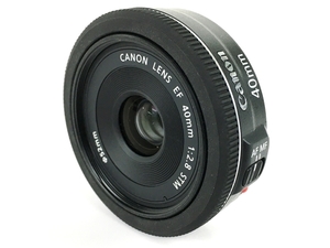 【動作保証】Canon LENS EF 40mm F2.8 STM キャノン 単焦点 レンズ パンケーキレンズ 中古 Y8736139