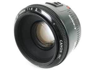 【動作保証】CANON LENS EF 50mm 1:1.8 II AFレンズ キャノン カメラ周辺機器 中古 Y8736140