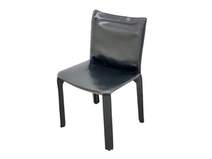Cassina 412 CAB キャブアームレスチェア ブラック 椅子 ブランド家具 カッシーナ 中古 楽 O8738197