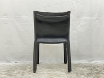 Cassina 412 CAB キャブアームレスチェア ブラック 椅子 ブランド家具 カッシーナ 中古 楽 O8738197_画像4