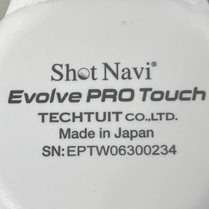 【動作保証】 Shot Navi ショットナビ Evolve PRO Touch GPS ゴルフ ナビ 中古 K8704416の画像3