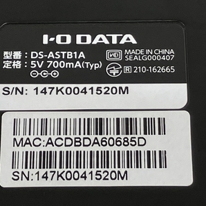【動作保証】IO DATA DS-ASTB1A Android OS搭載 STB 中古 K8719403の画像3