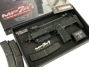 【動作保証】東京マルイ H&K MP7A1 ガスブローバック ガスガン サブマシンガン 予備マガジン付き 中古 N8740264