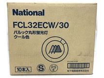 National FCL32ECW/30 パルック丸型蛍光灯 10本入 クール色 未使用T8713252_画像1