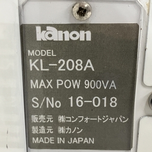 【動作保証】Kanon KL-208A ルネッサンスGT 業務用 高速 脱毛器 中古 O8707681の画像4