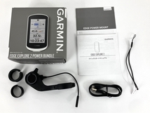 【動作保証】Garmin EDGE EXPLORE2 Power Bundle GPSサイクルコンピューター 中古 良好 Y8722900_画像2